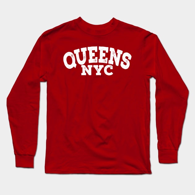 queens Long Sleeve T-Shirt by martian